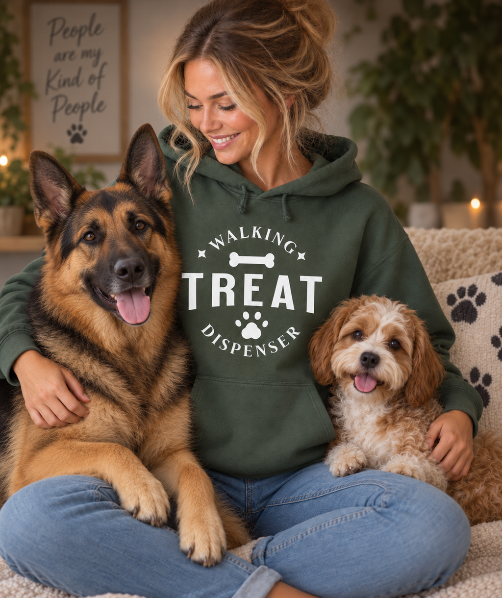 Walking Treat Dispenser - Gildan Heavy Sweatshirt